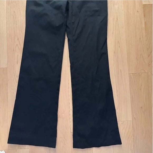 Y2K Theory Cotton Black Bootcut Dress Pants (2) - Picture 3 of 10